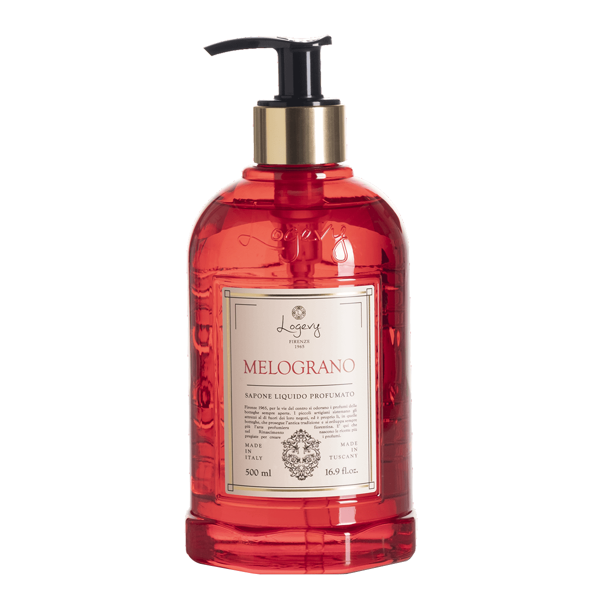 LOGEVY Liquid Soap MELOGRANO - Pomegranate (500ml)