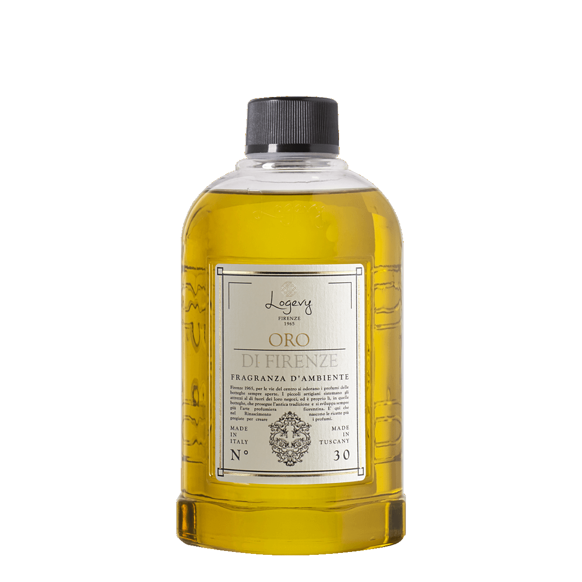 LOGEVY Room Diffuser Refill Bottle ORO DI FIRENZE - Florentine Gold (500ml)