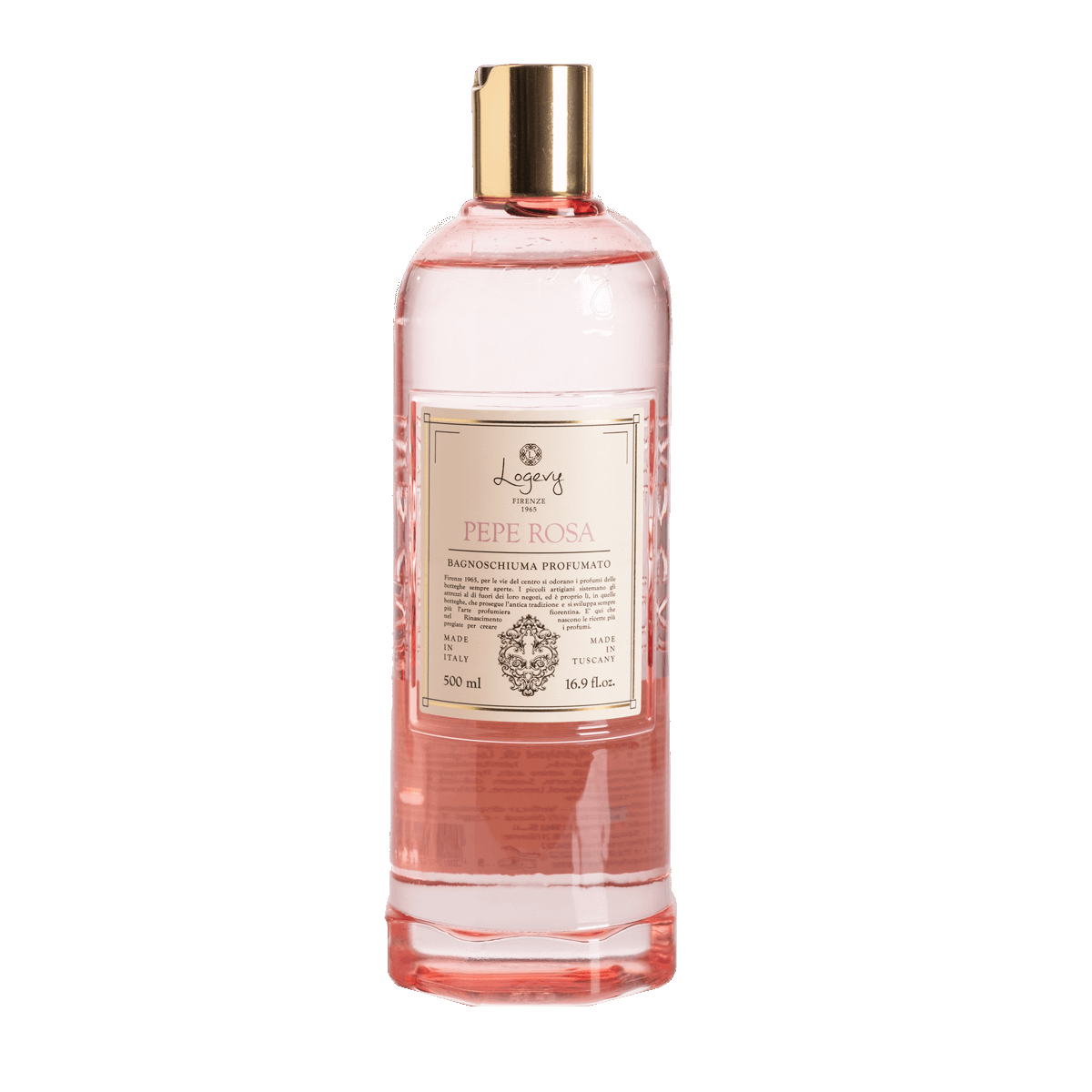LOGEVY Shower Gel PEPE ROSA - Red Pepper (500ml)