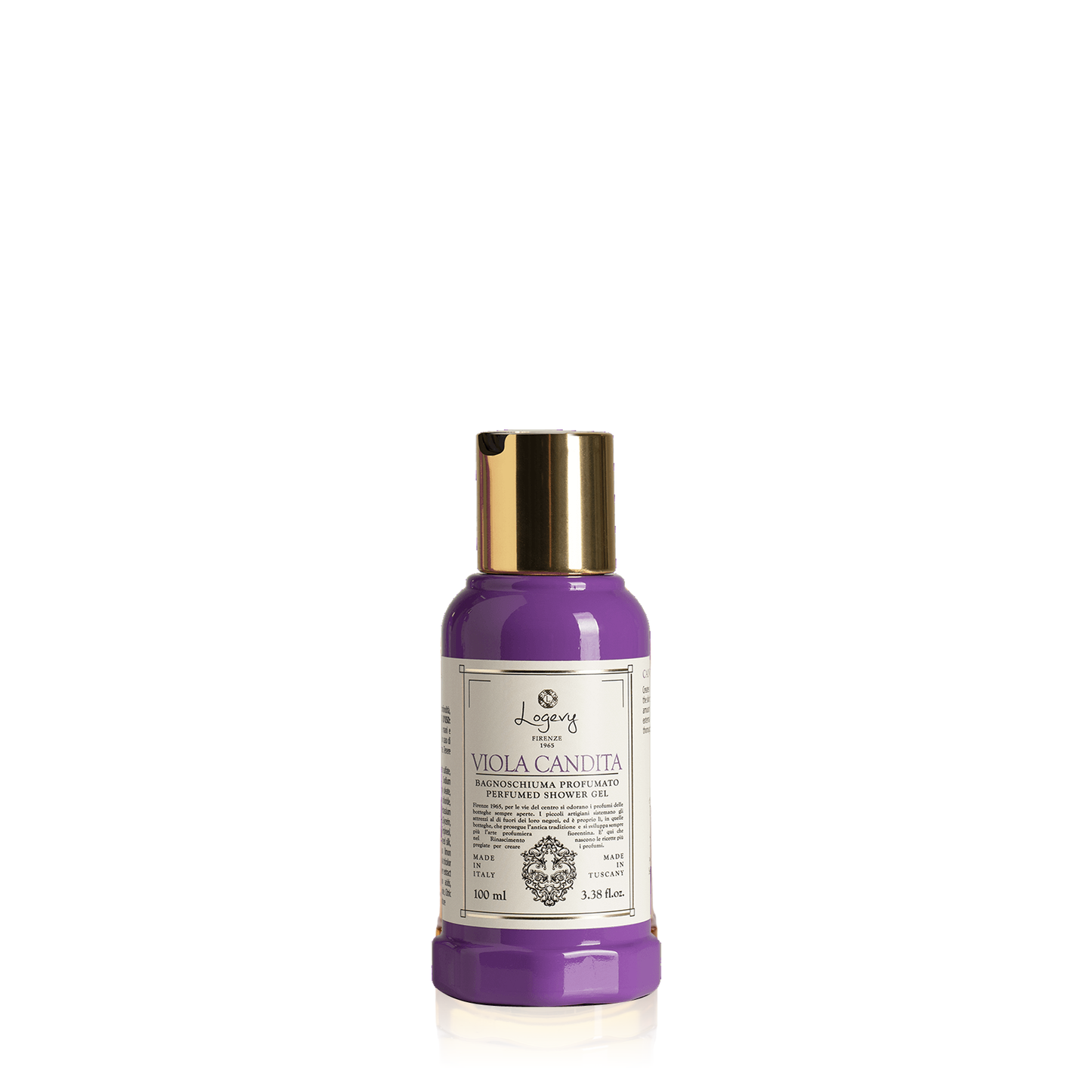 LOGEVY Shower Gel Travel VIOLA CANDITA - Candied Violet (100ml)