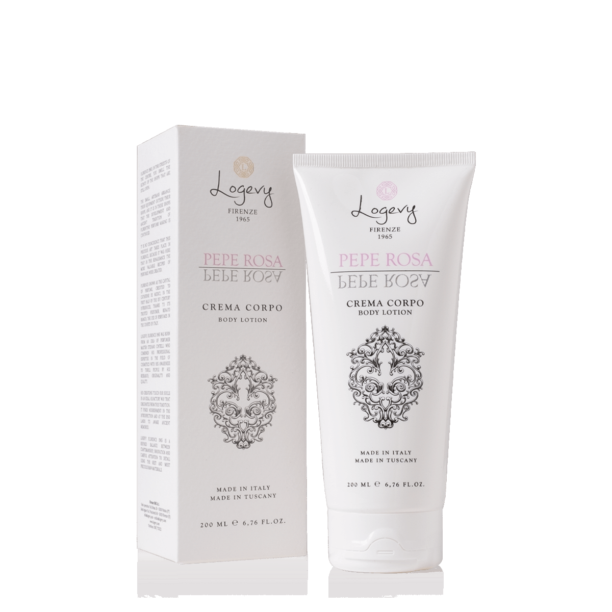 LOGEVY Body Lotion PEPE ROSA - Red Pepper (200ml)