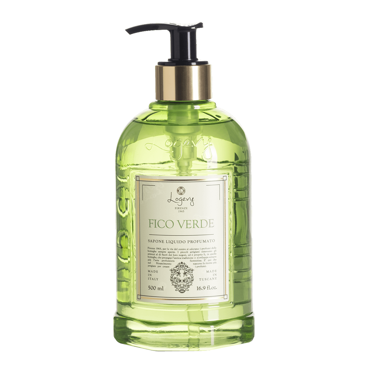 LOGEVY Liquid Soap FICO VERDE - Green Fig (500ml)