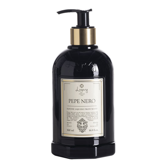 LOGEVY Liquid Soap PEPE NERO - Black Pepper (500ml)