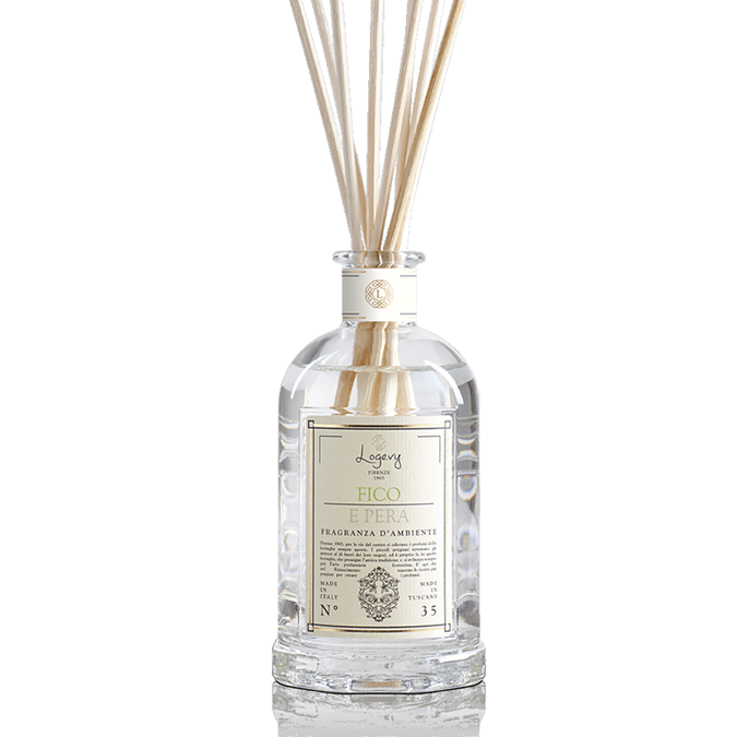 LOGEVY Room Diffuser FICO E PERA - Fig and Pear MEDIUM (250ml)