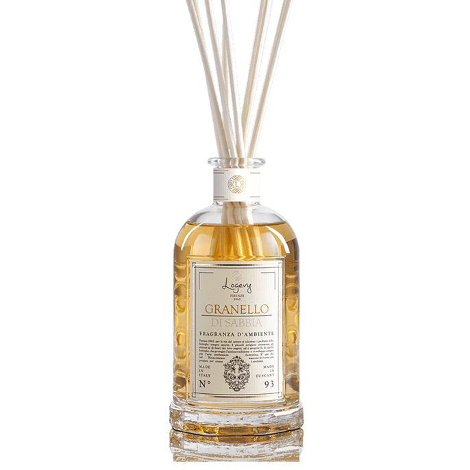 LOGEVY Room Diffuser GRANELLO DI SABBIA - Grain of Sand MEDIUM (250ml)