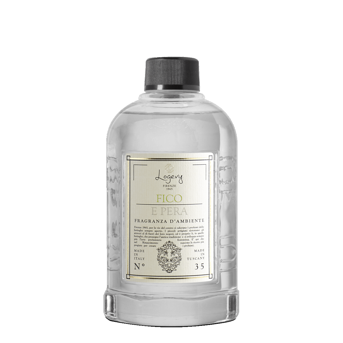 LOGEVY Room Diffuser Refill Bottle FICO E PERA - Fig and Pear (500ml)