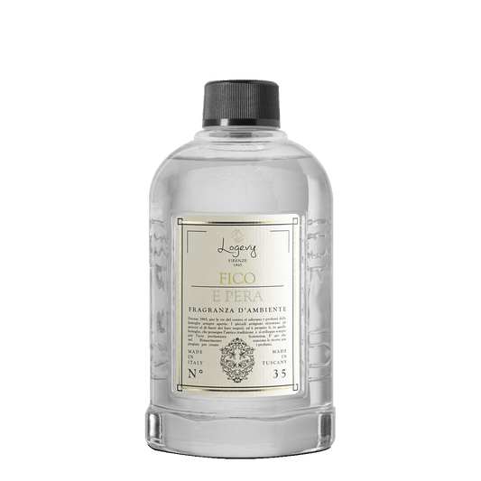 LOGEVY Room Diffuser Refill Bottle FICO E PERA - Fig and Pear (500ml)