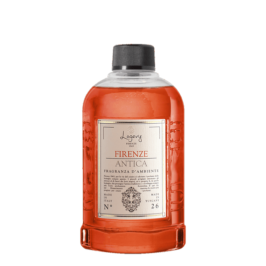 LOGEVY Room Diffuser Refill Bottle FIRENZE ANTICA - Ancient Florence (500ml)