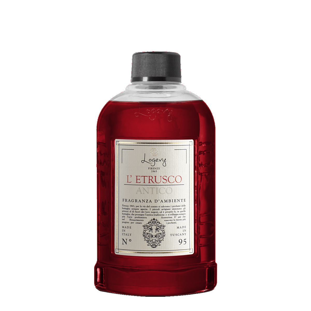 LOGEVY Room Diffuser Refill Bottle L'ETRUSCO ANTICO - The Ancient Etruscan (500ml)