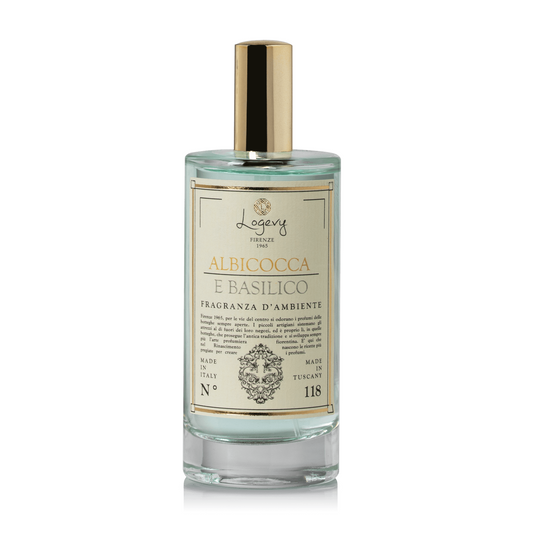 LOGEVY Room Spray ALBICOCCA E BASILICO - Apricot and Basil (100ml)