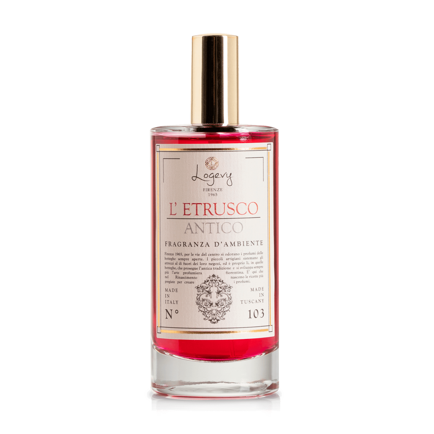 LOGEVY Room Spray L'ETRUSCO ANTICO - The Ancient Etruscan (100ml)